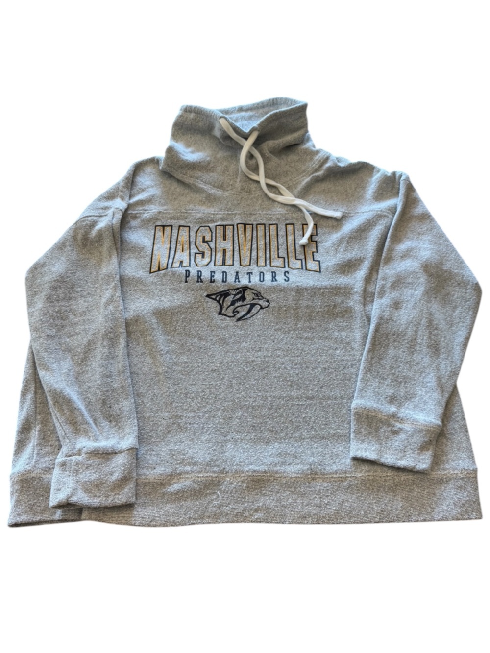 NHL Nashville Predators Gray Pullover Hoodie XL